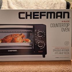 Chefman 4 Slice Counter Top Oven, $40
