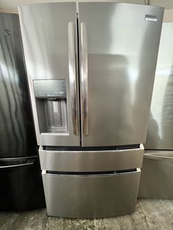 Frigidaire Gallery Stainless Steel Counter Depth 4 Door Refrigerator