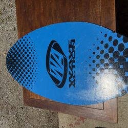 Wave Action Wooden Skimboard 37” Blue 
