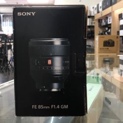 Sony Lens FE 85mm F/1.4 GM