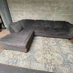 Grey Sectional Couch “WE DELIVER”