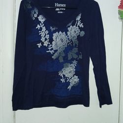 2 Long Sleeve Girls Size Shirts 