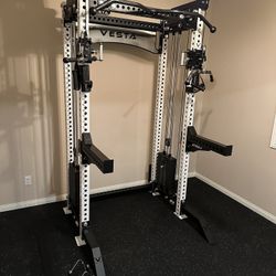 Vesta Fitness PRO SERIES 2-1 Ultimate Half Rack Functional Trainer/Gym Equipment/ Home Gym/ Fitness/ FREE DELIVERY 🚚 