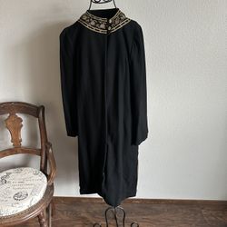 Vintage Wool Dress Coat