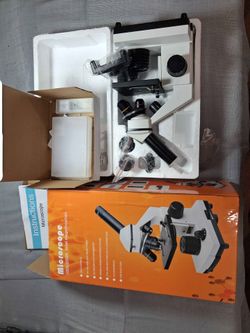 100X-2000X Compound Microscope with LED Illumination