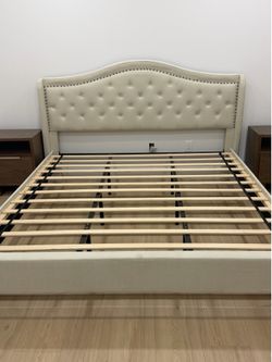 King bed frame