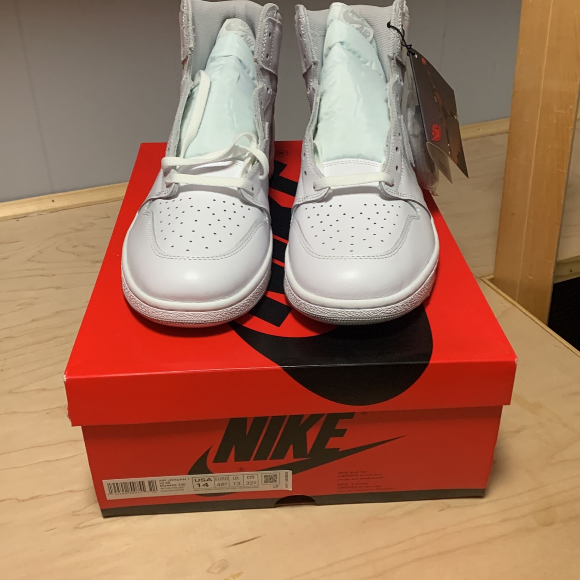 Jordan 1 High 85 Neutral Grey Size 14 BQ4422 100