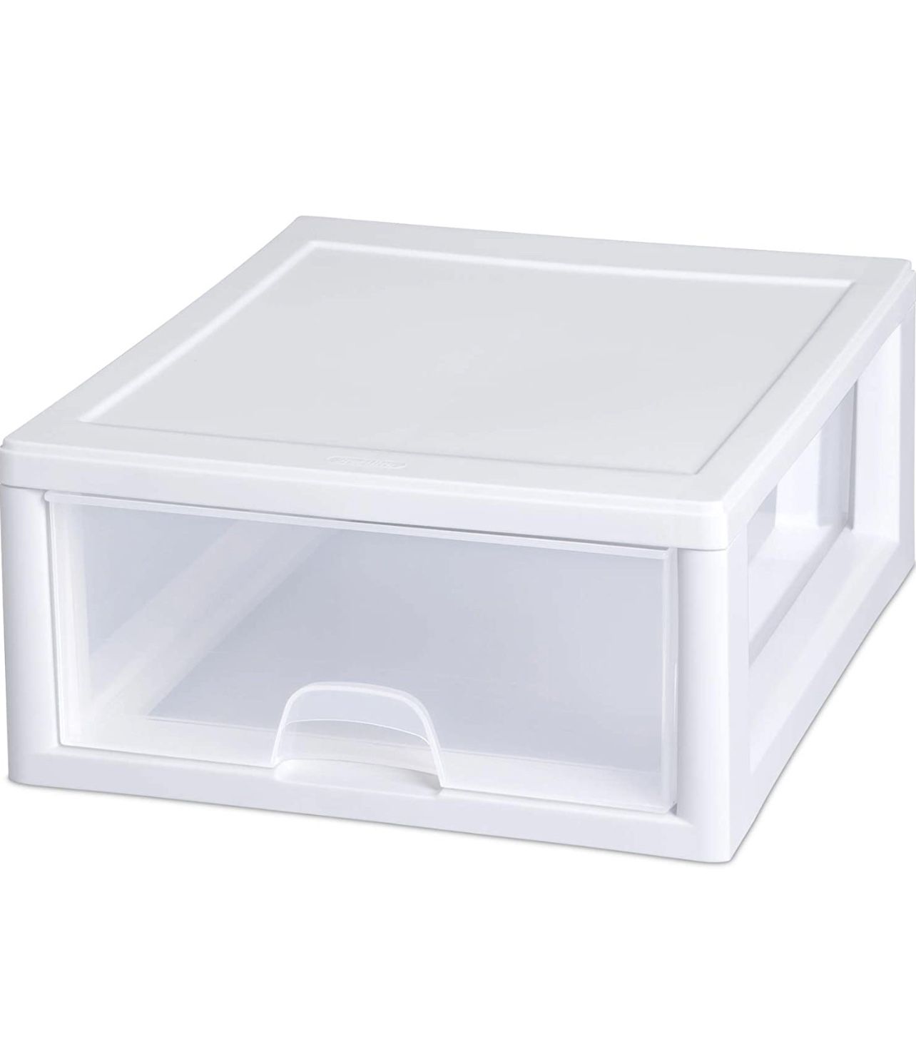 Sterilite clear 16 Quart Stacking Drawer