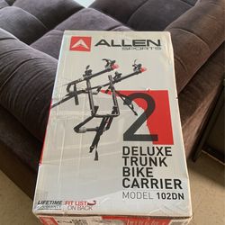 Allen Sports Deluxe Trunk Bike Carrier New