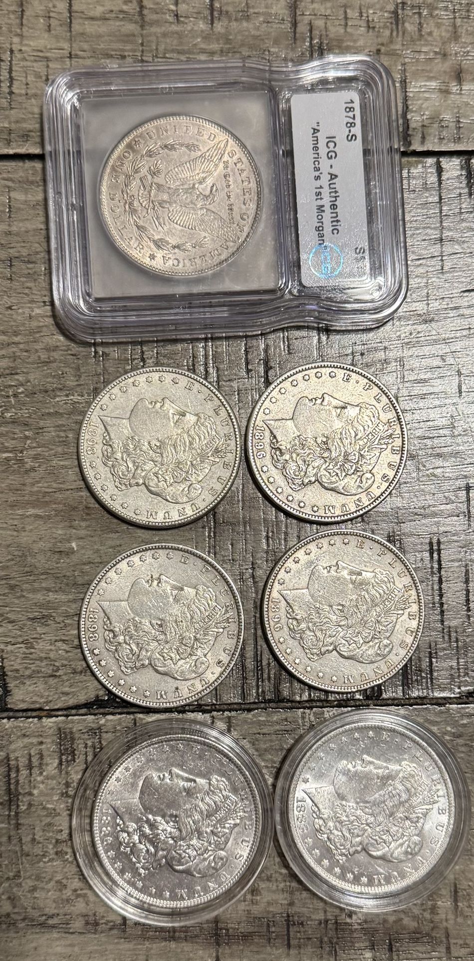 Morgan Silver dollar (7)