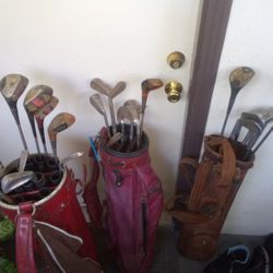 Antique Matrix Golf Club Item 3 Bag