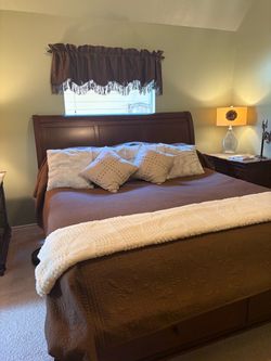 Sleigh Bed Frame