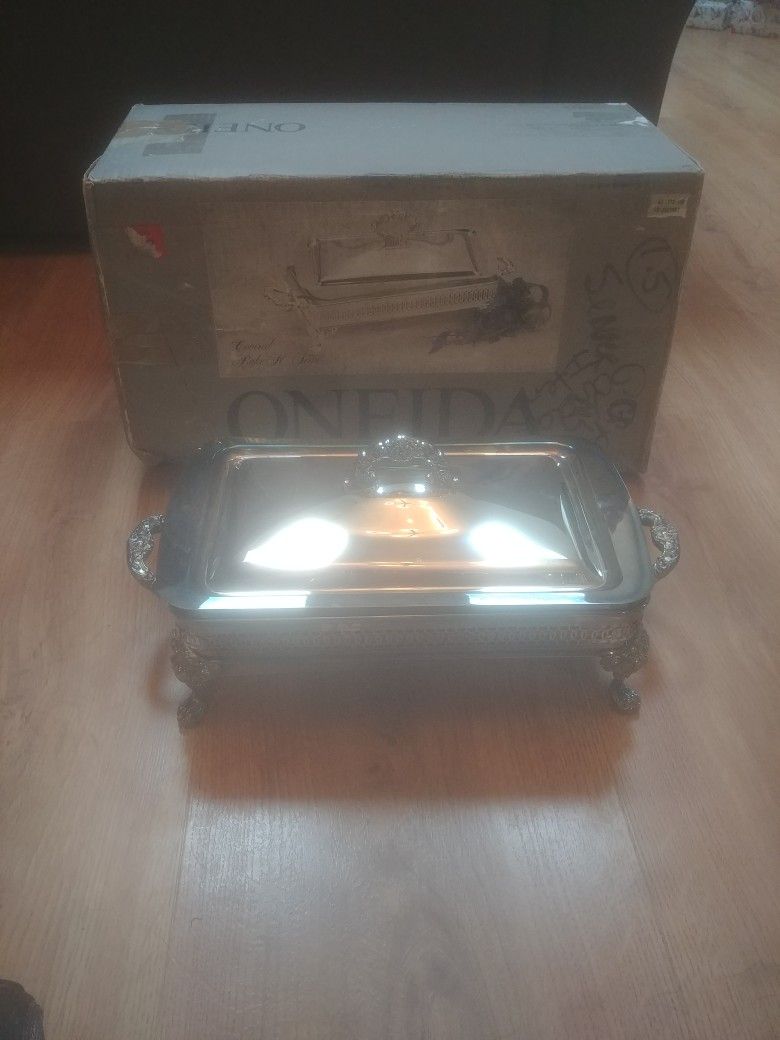 Oneida Covered Bake N Server Qt Rectangular Ovenware Glass Liner