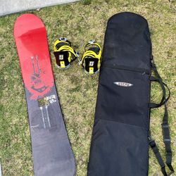 Vintage Forum (peter Line) Fear & Loathing In Las Vegas Snowboard 159cm. 