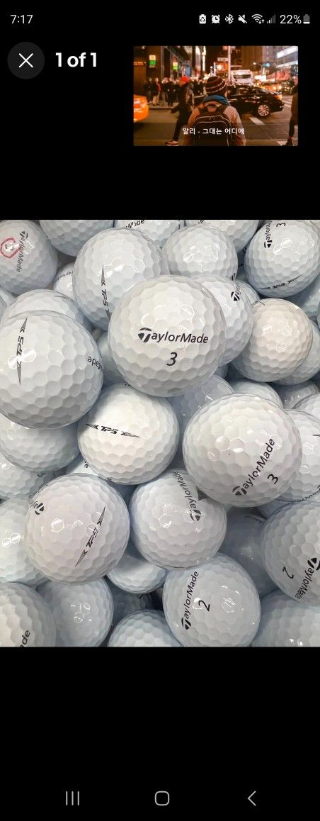 Titleist ProV1/X Taylormade TP5/X Callaway Chrome Soft, Callaway ERC Soft Triple Track