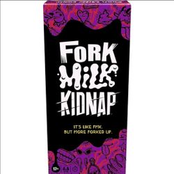 Hasbro Gaming Fork Milk Kidnap Game for Adults Only, an Adult Party Game Sealed