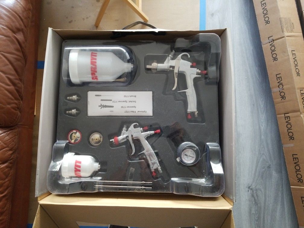 Brand NEW SPRAYIT SP-33500K LVLP Spray Gun Kit SP-33000 & SP-33500 Spray  Guns for Sale in Aliso Viejo, CA - OfferUp