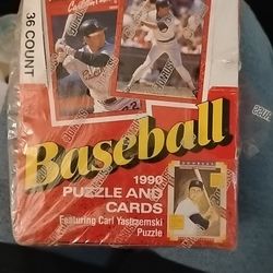 Unopened Sealed Wax 36 Count Cards