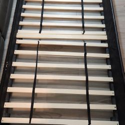  Trundle Frame Twin Size Leather 