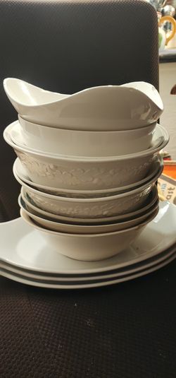 Ceramic bowls and platters