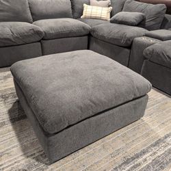 Jolene Gray 40" Ottoman