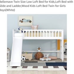 Twin Loft Bed Frame 