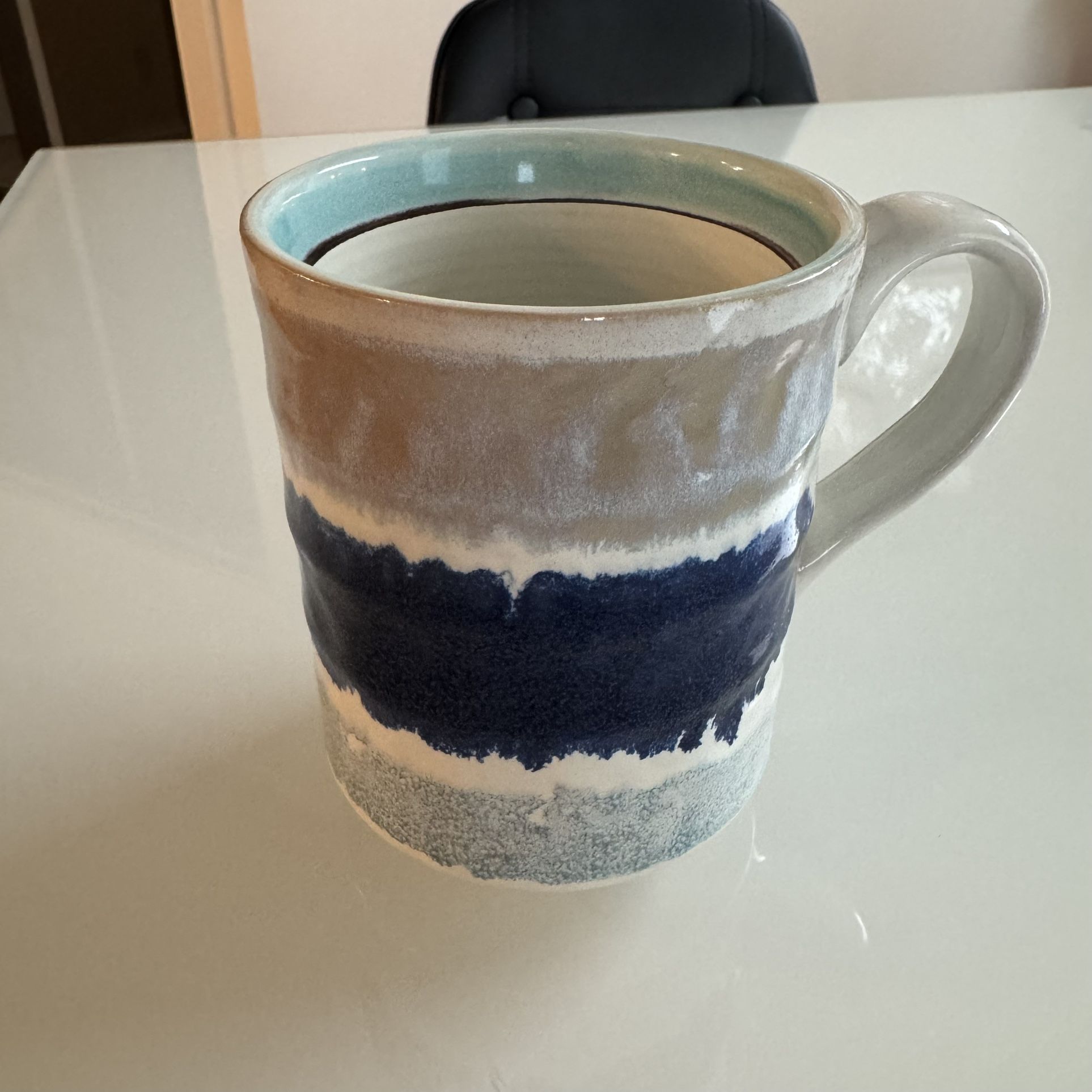Stoneware Ceramic Hand painted Mug Cup Kitchen Dining