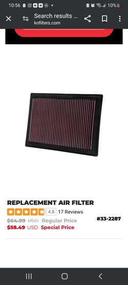 K&N Air Filter 