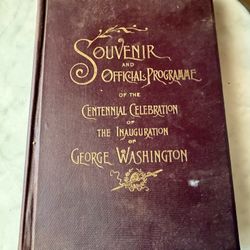 1889 Centennial Celebration of George Washington’s Inauguration