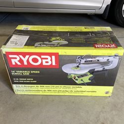RYOBI 16” Variable Speed Scroll Saw SC165VS