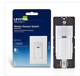 4 Leviton Decora+ Motion Sensor Switch Auto-On