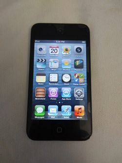 APPLE IPOD TOUCH 4GEN 8GB UNLOCKED WORKING GREAT