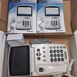 Captel Model 840i Closed Captioned Hearing Impaired Corded Telephone