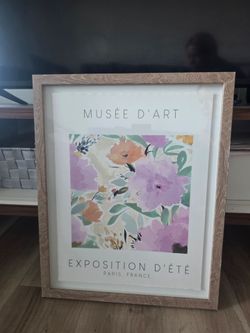 Musée D'Art Floral Framed Wall Print