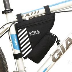 Waterproof Triangle Bicycle Front Bag with Frame Pouch - Bicycle Accessory