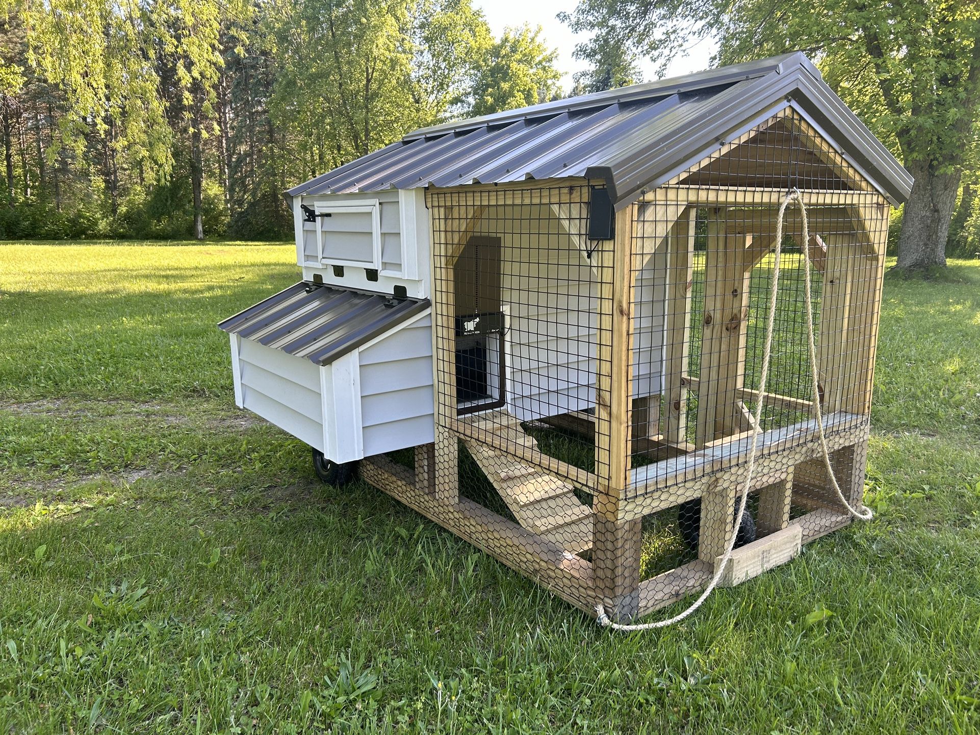 4βx6β Portable Chicken Coop