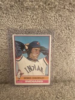 1976 Dennis Eckersley Rookie Card. Excellent Condition. See Other Cards In My Listings. Make Offer!!