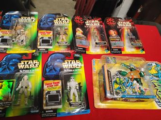 Star wars Toys in in box never opened