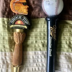 2 Beer Draft Tap  Handles