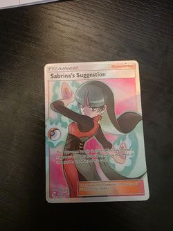 MAKE OFFERS NEED GONE Sabrina's Suggestion Pokémon Trainer 181/181. (Pick Up Only & Read Description