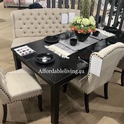 6 Pc Dining Table Set Brand New In Box 