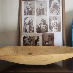 19" Vintage Dough Bowl 
