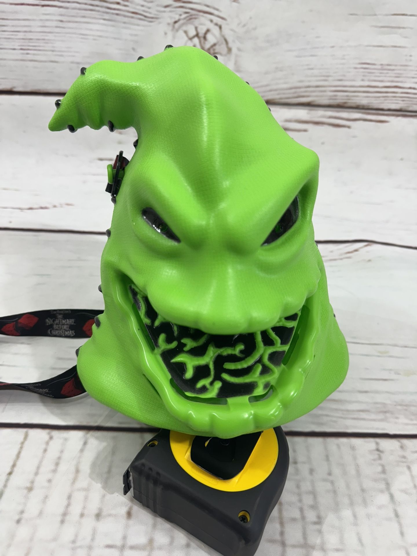 Disney Nightmare Before Christmas Oogie Boogie Popcorn Bucket Light Up Eyes 