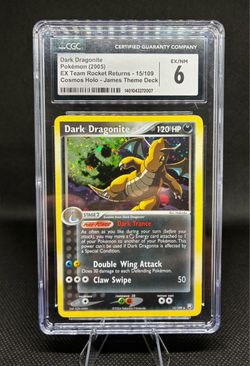 Dark Dragonite CGC 6 EX (Pokemon slab)