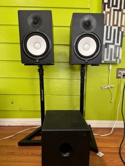 Yamaha HS8 , HS8S Studio Monitor Speakers Pair
