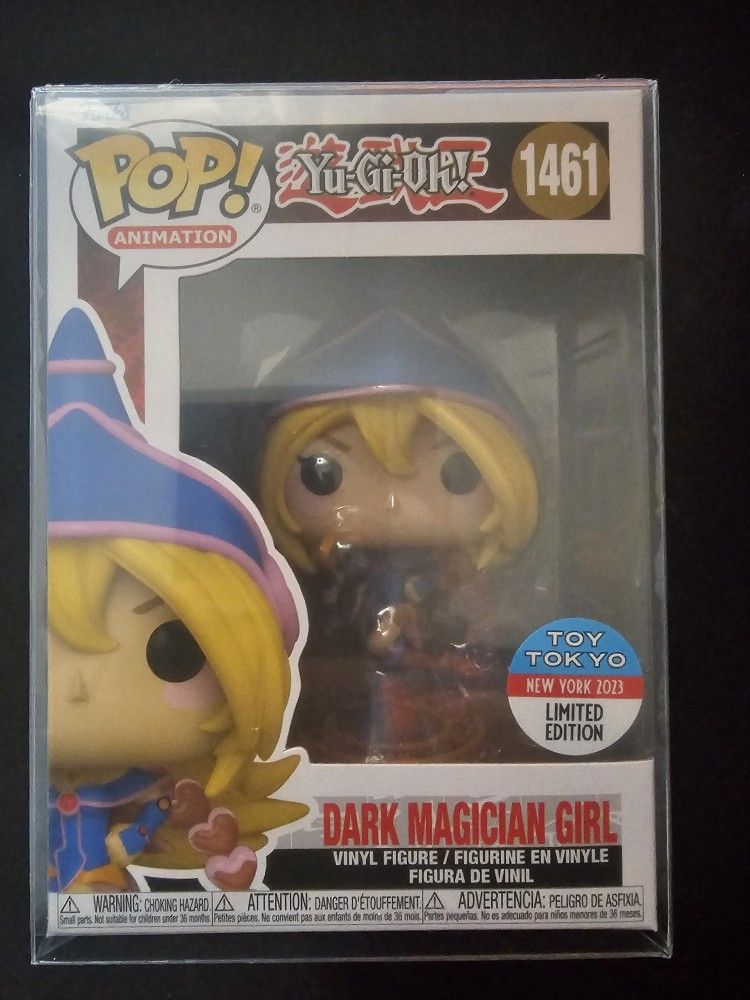 Funko Pop! Yugioh Dark Magician Girl #1461 NYCC 2023 OFFICIAL CONVENTION STICKER