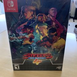 LEGStreets Of Rage Collectors Edition For Nintendo Switch
