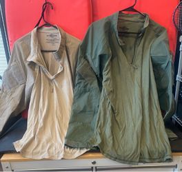 TRU-SPEC Combat Shirts – Tan and OD Green, 2-Pack
