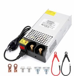 New Version 110V AC To 12V DC Converter Power Supply, AC To DC Converter 100A 1200W Switch Power Supply Transformer For 12V RV, Pump, LED Strip, LCD M