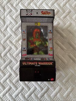WWE Elite Collection X Street Fighter Ultimate Warrior as Blanka Action Figure